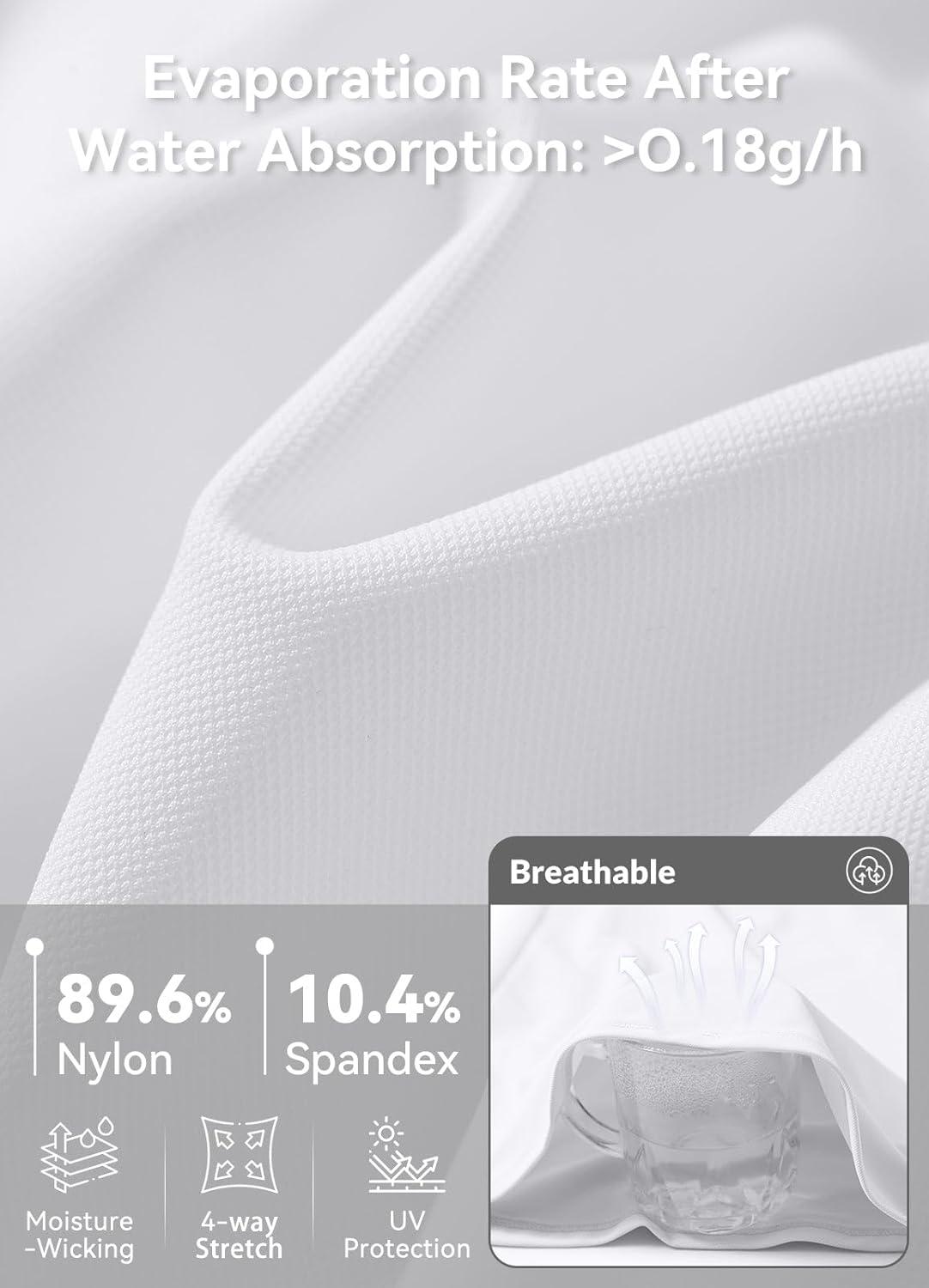 imagebaleaf Womens Golf Shirt Sleeveless Tennis Tank Tops VNeck Racerback Polo Collar UPFRegularwhite