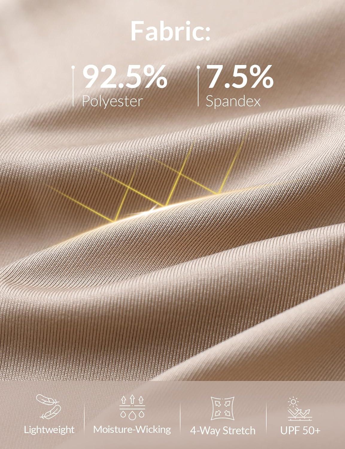 imagebaleaf Womens Golf Skirts with 5 Pockets High Waisted Skorts Tennis Athletic RunningKhaki