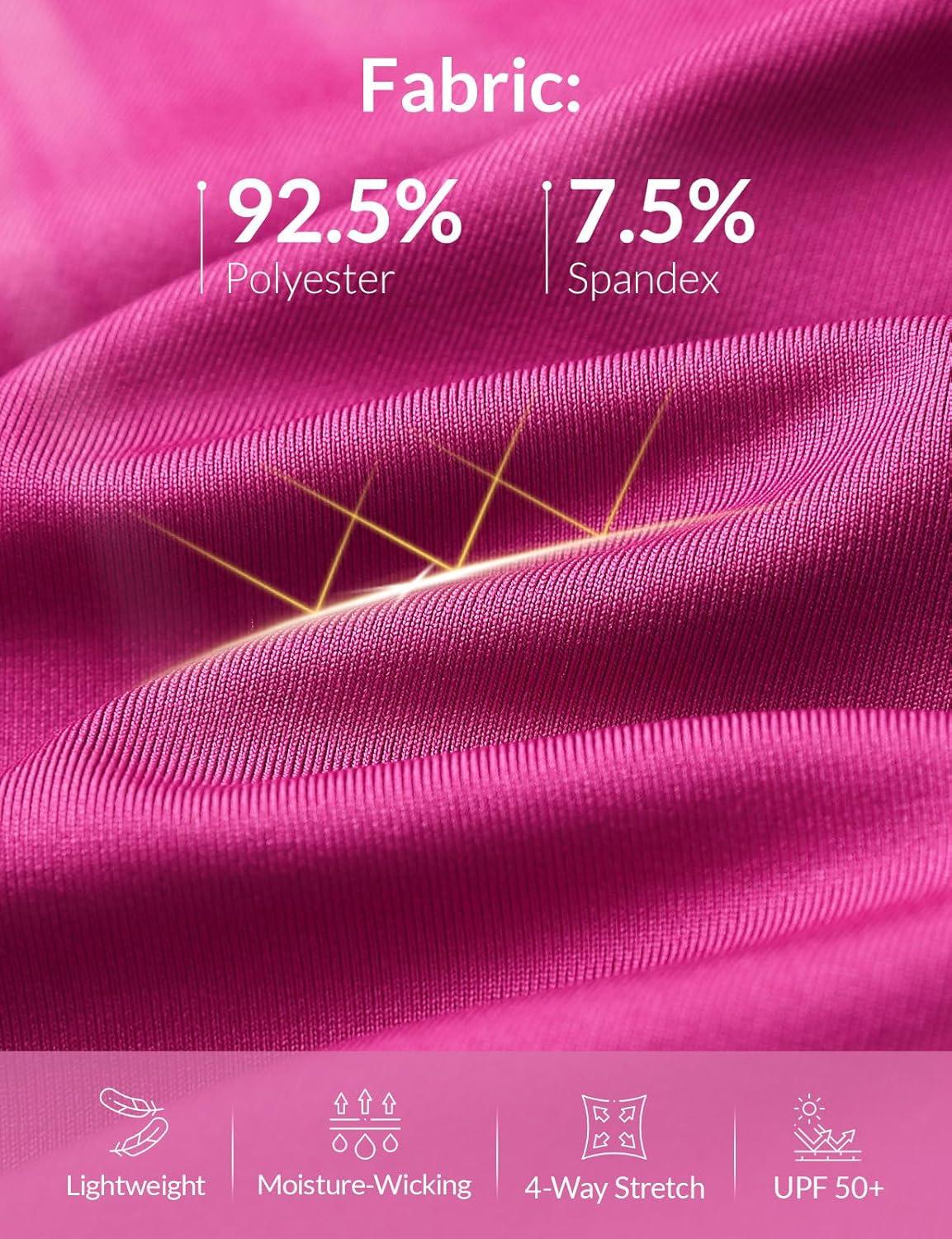 imagebaleaf Womens Golf Skirts with 5 Pockets High Waisted Skorts Tennis Athletic RunningRose Red