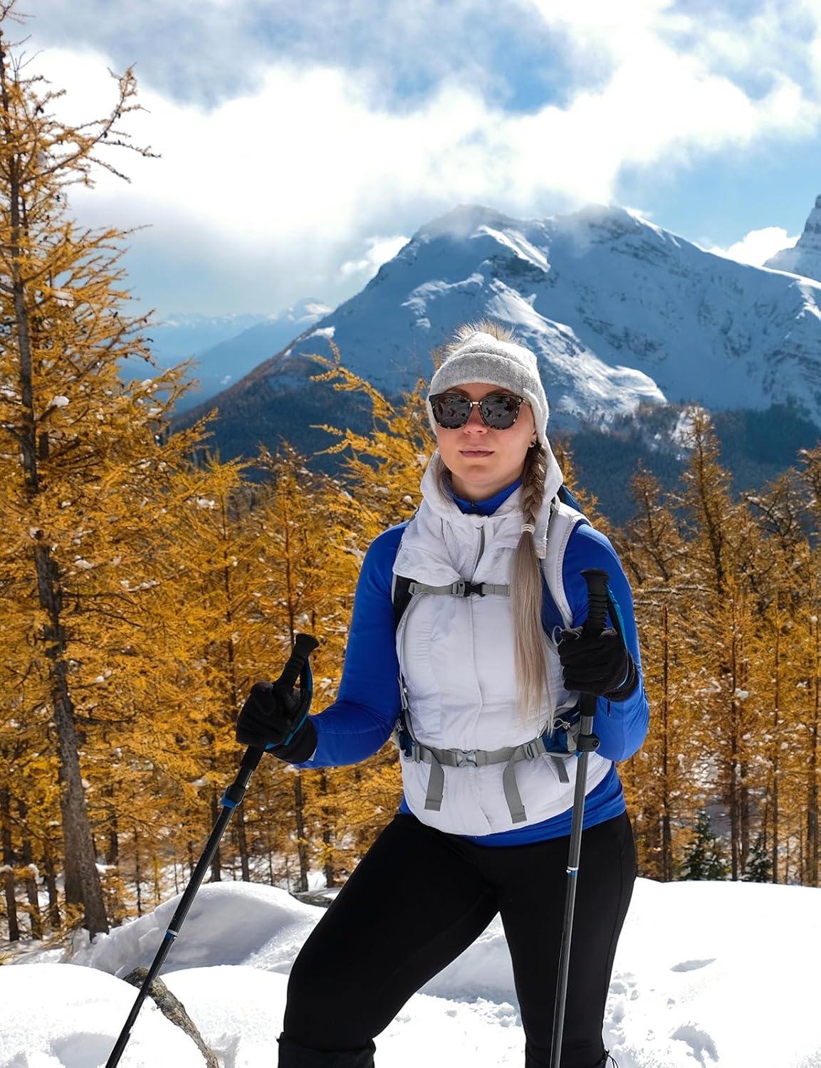 imagebaleaf Womens Thermal Tops Fleece Shirts Running Workout Athletic Base Layer Warm Cold Weather Gear Mock NeckWhitemock Neck