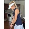 imagebaleaf Womens Golf Shirt Sleeveless Tennis Tank Tops VNeck Racerback Polo Collar UPFRacerbackblue