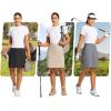 imagebaleaf Womens Skorts Skirts Hiking Cargo Skorts Pockets 19quot Knee Length Long Athletic Quick Dry Skirts UPF 50Navy Blue