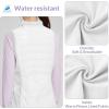imagebaleaf Womens Lightweight Puffer Warm Vest Thermal Water Resistant Outwear Sleeveless Jacket Zip Pocket Winter OutdoorWhite