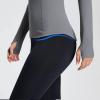 imagebaleaf Womens Long Sleeve Workout Tops Compression Running Shirts Fitted Athletic Warm Thumbholes Quick Dry YogaGreyno Pocket