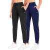 imagebaleaf womens Sweatpants2 PackblackBlue