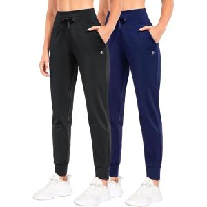 imagebaleaf womens Sweatpants2 PackblackBlue