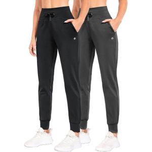 imagebaleaf womens Sweatpants2 PackblackGrey