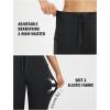 imagebaleaf Womens Fleece Lined Pants Thermal WaterResistant Winter Joggers Warm Running Athletic Sweatpants with PocketsBlack