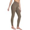 imagebaleaf Womens Winter Riding Pants Full Seat Breeches Fleece Horse Equestrian Tights Horseback Leggings Zipper PocketsBrown