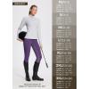 imagebaleaf Womens Winter Riding Pants Full Seat Breeches Fleece Horse Equestrian Tights Horseback Leggings Zipper PocketsPurple