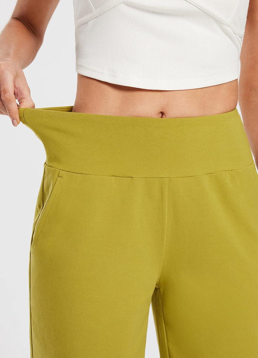 imagebaleaf Womens 12quot Long Bermuda Shorts Knee Length Cotton Athletic Shorts Sweat Casual Lounge Walking Summer12green