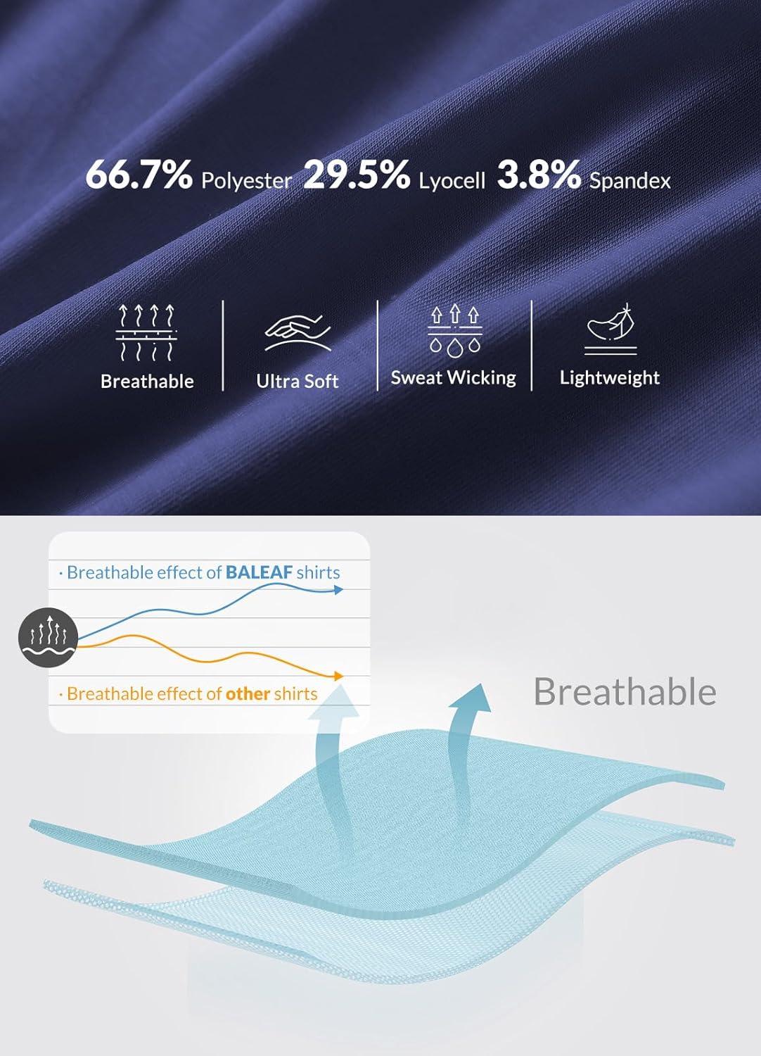 imagebaleaf Womens Short Sleeve Workout Shirts Tops Athletic Yoga Running Shirts Loose Fit with Side Slits Quick Dry TShirtsNavy Blue