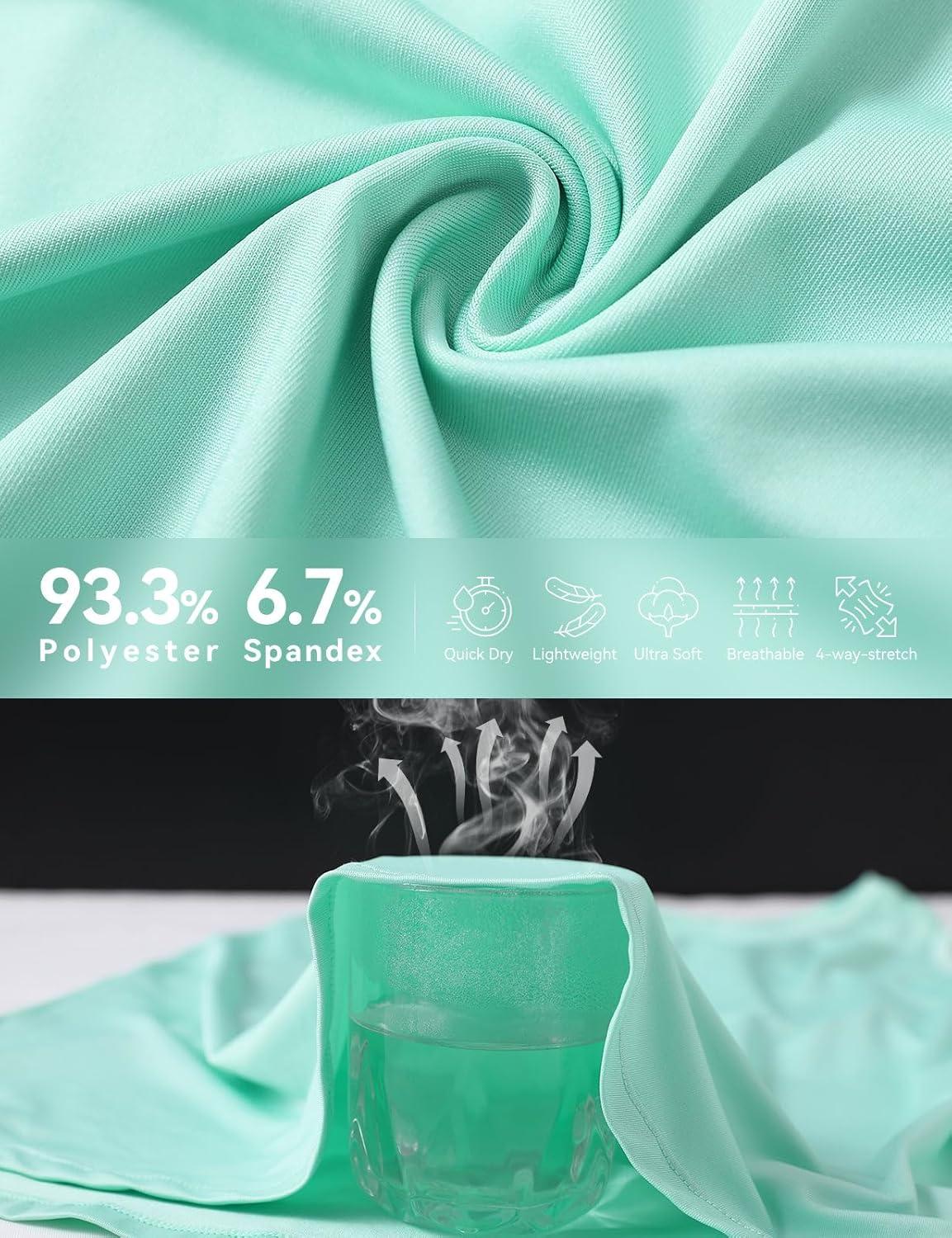 imagebaleaf Workout Tank Tops for Women Sleeveless Athletic Top Loose Fit Running Shirts High Neck Yoga Gym Clothes01green