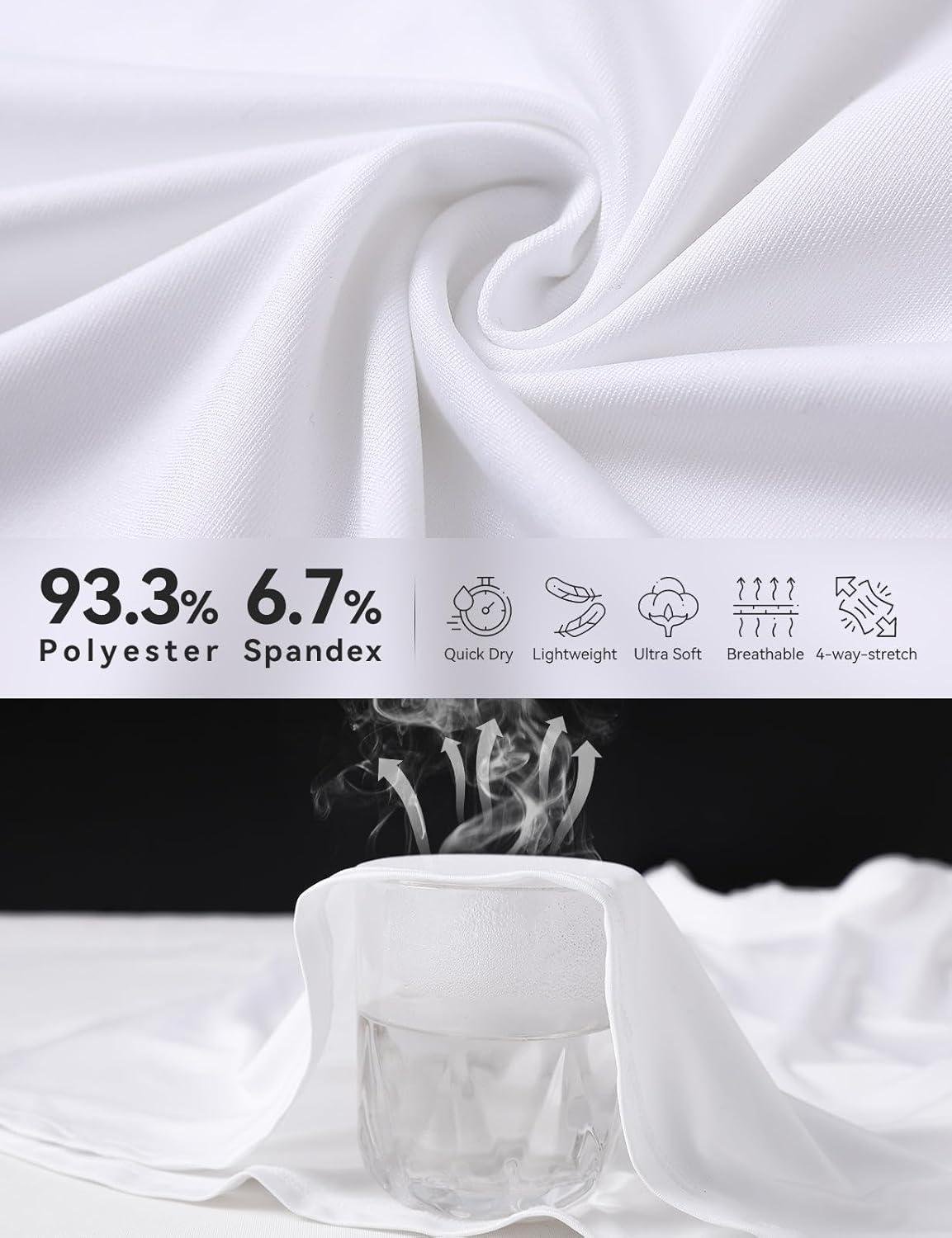 imagebaleaf Workout Tank Tops for Women Sleeveless Athletic Top Loose Fit Running Shirts High Neck Yoga Gym Clothes01white