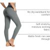imageBALEAF Womens Leggings with Pockets Black Tummy Control Workout High Waisted Athletic 78 Ultra Soft Gym Yoga Ankle PantsGray