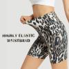 imagebaleaf Womens 6quot8quot High Waisted Biker Shorts with Pockets for Gym Workout Yoga Running AthleticPrinted Color 2