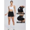 imagebaleaf Womens 8quot 5quot 3quot Biker Shorts High Waist Yoga Workout Gym Running Volleyball Spandex Shorts with PocketsBlackclassic