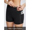 imagebaleaf Womens 8quot 5quot 3quot Biker Shorts High Waist Yoga Workout Gym Running Volleyball Spandex Shorts with PocketsBlackclassic