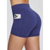 imagebaleaf Womens 8quot 5quot 3quot Biker Shorts High Waist Yoga Workout Gym Running Volleyball Spandex Shorts with PocketsNavy Blueclassic