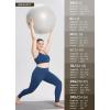 imagebaleaf Workout Leggings with Pockets for Women High Waisted Tummy Control Plus Size Yoga Pants for Running Gym AthleticGibraltar Sea