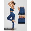 imagebaleaf Workout Leggings with Pockets for Women High Waisted Tummy Control Plus Size Yoga Pants for Running Gym AthleticGibraltar Sea