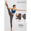 imagebaleaf Workout Leggings with Pockets for Women High Waisted Tummy Control Plus Size Yoga Pants for Running Gym AthleticSeal Brown
