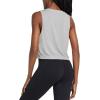 imagebaleaf Workout Tops for Women Crop Tank Top Quick Dry Athletic Gym Exercise Sleeveless Shirts Muscle Yoga Loose FitHeather Gray