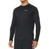 imagebaleaf Mens Long Sleeve Running Shirts Quick Dry Workout Shirts Athletic TShirts Lightweight Soft Fishing Tee TopsA001 Black