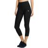 imagebaleaf Womens Padded Bike Pants High Waist Cycling Shorts 34 Bicycle Capris Legging Zipper Pockets UPF 5020 Inchblack Line