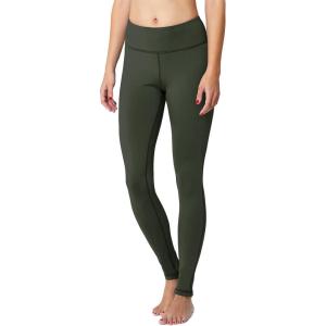 imagebaleaf Winter Clothing Women Leggings Fleece Lined Tights Thermal Warm Thick Cold Weather Gear 1 PocketsArmy Green