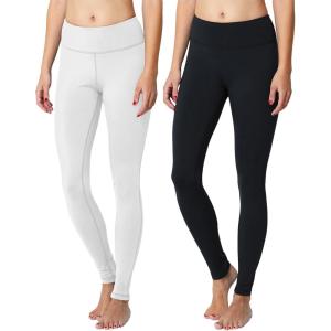 imagebaleaf Winter Clothing Women Leggings Fleece Lined Tights Thermal Warm Thick Cold Weather Gear 1 PocketsBlackwhite