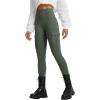 imagebaleaf Womens Fleece Lined Leggings Thermal Hiking Pants Water Resistant Pockets Winter Warm Cargo Insulated TightsArmy Green
