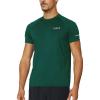imagebaleaf Mens Running Workout Shirts Short Sleeve Athletic TShirt Quick DryA011blackish Green