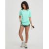 image:imageBALEAF Womens Short Sleeve Sun Protection Shirts Moisture Wicking Quick Dry Workout Top for Hiking Running UPF 50Light Green