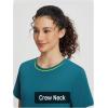 image:imageBALEAF Womens Short Sleeve Workout Shirts UPF 50 Open Back Tops Sun Protection Athletic Yoga TShirtsBlue