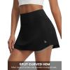 image:imagebaleaf 14 Pleated Tennis Skirt for Women Golf Skorts with Shorts Pockets High Waisted Athletic Workout Running SkirtsBlack