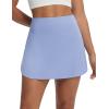 image:imagebaleaf 14 Pleated Tennis Skirt for Women Golf Skorts with Shorts Pockets High Waisted Athletic Workout Running SkirtsLight Blue