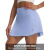 image:imagebaleaf 14 Pleated Tennis Skirt for Women Golf Skorts with Shorts Pockets High Waisted Athletic Workout Running SkirtsLight Blue