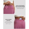 image:imagebaleaf 14 Pleated Tennis Skirt for Women Golf Skorts with Shorts Pockets High Waisted Athletic Workout Running SkirtsRose Red