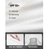 image:imagebaleaf Women Sleeveless Athletic Tops for Workout Yoga Tank Tops Crop Open Back UPF 50 Tennis Running Gym Loose FitWhite