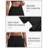 image:imagebaleaf Womens 4 High Waisted Swim Board Shorts Quick Dry UPF50 with Zipper PocketsBlack