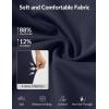 image:imagebaleaf Womens Capri Pants High Waisted Straight Leg Yoga Capris Leggings with Pockets Crop Workout 21 Summer PantsNavy Blue