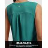 image:imagebaleaf Womens Sleeveless Athletic Tops Workout Tank Tops Running UPF 50 Breathable Lightweight Tennis Dry Loose FitGreen
