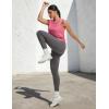 image:imagebaleaf Womens Sleeveless Athletic Tops Workout Tank Tops Running UPF 50 Breathable Lightweight Tennis Dry Loose FitPink