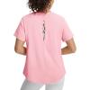 image:imageBALEAF Womens Short Sleeve Workout Shirts UPF 50 Open Back Tops Sun Protection Athletic Yoga TShirtsLight Pink