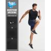 image:imagebaleaf Mens Sleeveless Shirts Gym Workout Tank Tops Swim Muscle T Shirt Quick Dry Sun Protection UPF 50 Athletic SportBlack