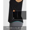 image:imagebaleaf Womens Cooling Workout Tank Tops Quick Dry Loose Fit Athletic Tops Sleeveless Shirts UPF50 Lightweight Running GymBlack