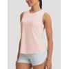 image:imagebaleaf Womens Cooling Workout Tank Tops Quick Dry Loose Fit Athletic Tops Sleeveless Shirts UPF50 Lightweight Running GymLight Pink