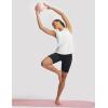 image:imagebaleaf Womens Cooling Workout Tank Tops Quick Dry Loose Fit Athletic Tops Sleeveless Shirts UPF50 Lightweight Running GymWhite