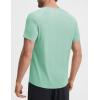 image:imagebaleaf Mens Cooling Workout Shirts Short Sleeve Running Athletic TShirts UPF 50 Sun Protection Quick Dry Moisture WickingLight Green
